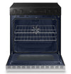Samsung Bespoke 6.3 Cu. Ft. Smart Electric Range with Air Fry and Air Sous Vide - NSE6DG8500SRAC