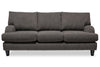 Nofia Chenille Sofa - Charcoal