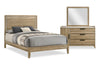 Sable 5-Piece Full Bedroom Set - Light Brown