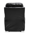 Elli 32\" Faux Leather Swivel Glider Power Reclining Chair – Black