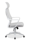 Bennet 24.4\" Adjustable Mesh Office Chair – White