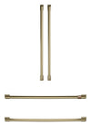 Café 4-Piece Brushed Brass Handle Kit for French-Door Refrigerator - CXQB4H4PNCG
