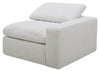 Sky Modular 45.75\" Fabric Right-Facing Power Reclining Chair with Feather Down Cushions - Nathan Wheat