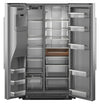 KitchenAid 36\" 29 Cu. Ft. Side-by-Side Refrigerator - Fingerprint Resistant Stainless Steel - KRSF536RPS