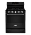 Maytag 5 Cu. Ft. Convection Gas Range with No Preheat Air Fry - Black - MFGS6030RB