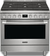 Frigidaire Professional 4.4 Cu. Ft. Dual Fuel Range With Dual Fan Convection and Six Burner Cooktop …