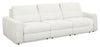 Scott Living Elevate Modular 115\" Chenille Fabric Power Reclining Sofa – Beige