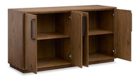 Scott Living Henri Dining Sever with Storage, Wood, 60