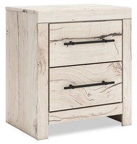 Derekson Bedside 2-Drawer Nightstand with USB Ports, 21.7