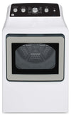 GE 4.9 Cu. Ft. Top Load Washer and 7.2 Cu. Ft. Gas Dryer with SaniFresh