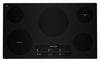 KitchenAid 36\" 5-Element Electric Cooktop - Black - KCES956KBL