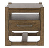 Gideon 24” Solid Wood Country-Style End Table - Brown