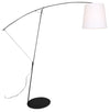 Charley 85.5\" Black Metal Arc Floor Lamp