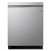 LG 24\" 44 dBA Built-In Top-Control Smart Dishwasher with QuadWash®Pro - Smudge Proof Stainless Stee…