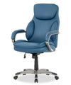Sealy® Palisade 28\" Adjustable Ergonomic Office Chair - Blue