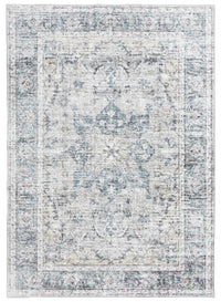 Melis Grey Washable Area Rug - 5’ x 7’