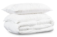 Rhodes 3-Piece Full/Queen Comforter Set - White