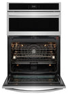 Frigidaire Gallery 30'' 5.3 Cu. Ft. Electric Wall Oven with Stone-Baked Pizza – Stainless Steel - GCWM3070AF