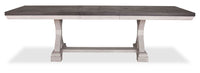 Willow Dining Table with Trestle Base, 84-106
