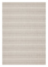 Lira 5'3\" x 7'7\" Striped Outdoor Rug – Cream