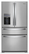 Whirlpool 26 Cu. Ft. 4-Door Refrigerator with Prep and Store Bins - WRMF7736PZ