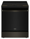 Whirlpool 6.4 Cu. Ft. Induction Range with No Preheat Air Fry - Black Stainless Steel - WSIS5030RV