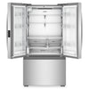 Whirlpool 36\" 24 Cu. Ft. True Counter Depth French Door Refrigerator – Stainless Steel - WRFC3036RZ