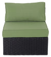 Barbados Armless Patio Chair – Green