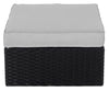 Barbados Patio Ottoman - Grey