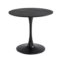 Rio Dining Table with Pedestal Base, Metal, 36