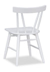 Remi Slatback Dining Chair - White