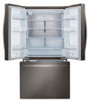 LG 36\" 27 Cu. Ft. Counter-Depth French Door Refrigerator - PrintProof™ Black Stainless Steel - LRFLC2706D