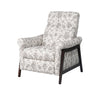 Mallie 32\" Limbu Slate Multicolour Chenille Fabric Pushback Reclining Chair