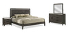 Sable 6-Piece Bedroom Set - Dark Grey