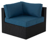 Barbados Patio Corner Chair - Blue