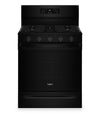 Whirlpool 5 Cu. Ft. Gas Range with Air Fry and Self-Clean - Black - WFGS5030RB