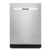 Whirlpool 24\" 51 dBA Built-In Top-Control Dishwasher with Third Rack - Fingerprint Resistant Stainle…