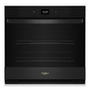 Whirlpool 30\" 5 Cu. Ft. Electric Single Wall Oven with Air Fry - Black - WOES5030LB