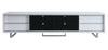 Amelia 89\" x 22\" Modern TV Stand with Storage and Cable Management for TVs up to 100\" - White