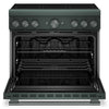 KitchenAid 36\" 5.1 Cu. Ft. Freestanding Induction Range with No Preheat Air Fry – Juniper - KFIS936SJP