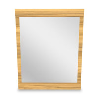 Riley Bedroom Dresser Mirror, Made in Canada - Natural