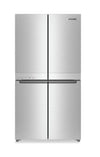 KitchenAid 36\" 19.4 Cu. Ft. French-Door Refrigerator - Stainless Steel - KRQC506MPS