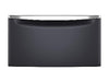 Maytag 15.5\" H Laundry Pedestal w/Storage Drawer - Midnight Steel