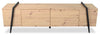 Rynar 71\" Modern TV Stand with Storage for TVs up to 80\"- Natural Wood