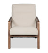 Cove 28\" Chenille Fabric Accent Chair – Linen