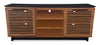 Sterling 95.83\" Traditional TV Stand with Storage for TVs up to 78\" – Dark Brown