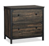 Steel River 30.39\" Commercial Grade 2-Drawer Filing Cabinet - Carbon Oak