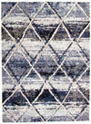 Makondo Abstract Blue Area Rug - 8'0\" x 10'0\"