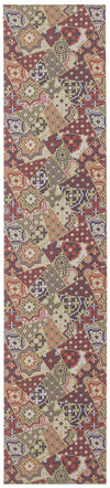 Bellezza Red-Green Area Rug - 2'2\" x 50'0\"