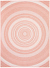 Neisha Modern Coral Rug 5'3\" X 7'3\" Area Rug